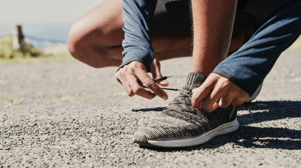 How to point out running shoes?