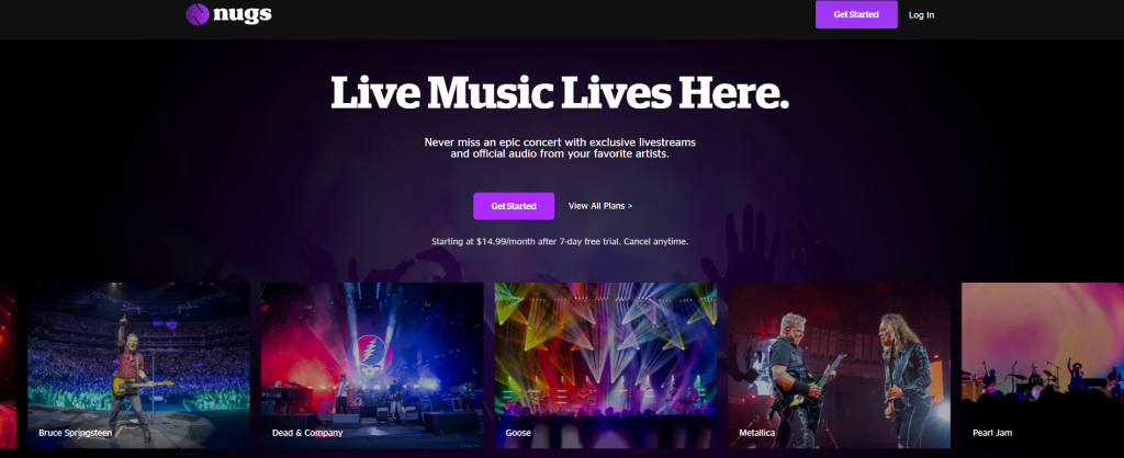 Live Music at Your Fingertips – nugs.net Brings the Concert Experience Home Live Music at Your Fingertips – nugs.net Brings the Concert Experience Home